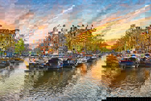 For colour lovers: Amsterdam, Netherlands