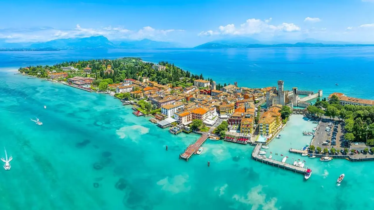 Sh 2312493795 Sirmione Town Garda Lake Italy
