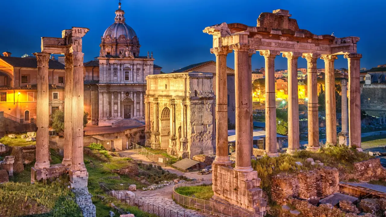 Sh 187545113 Roman Forum, Rome, Italy